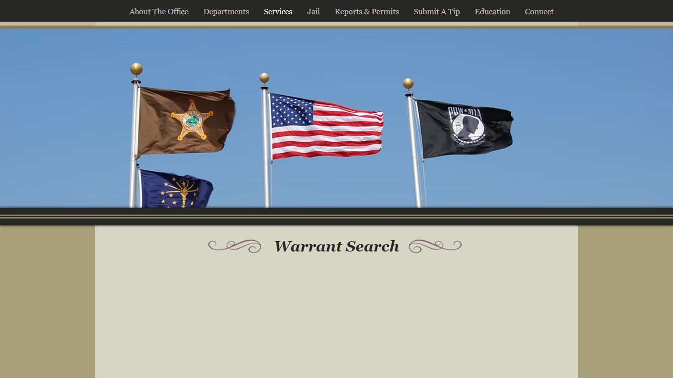 Warrant Search | portercountysheriff